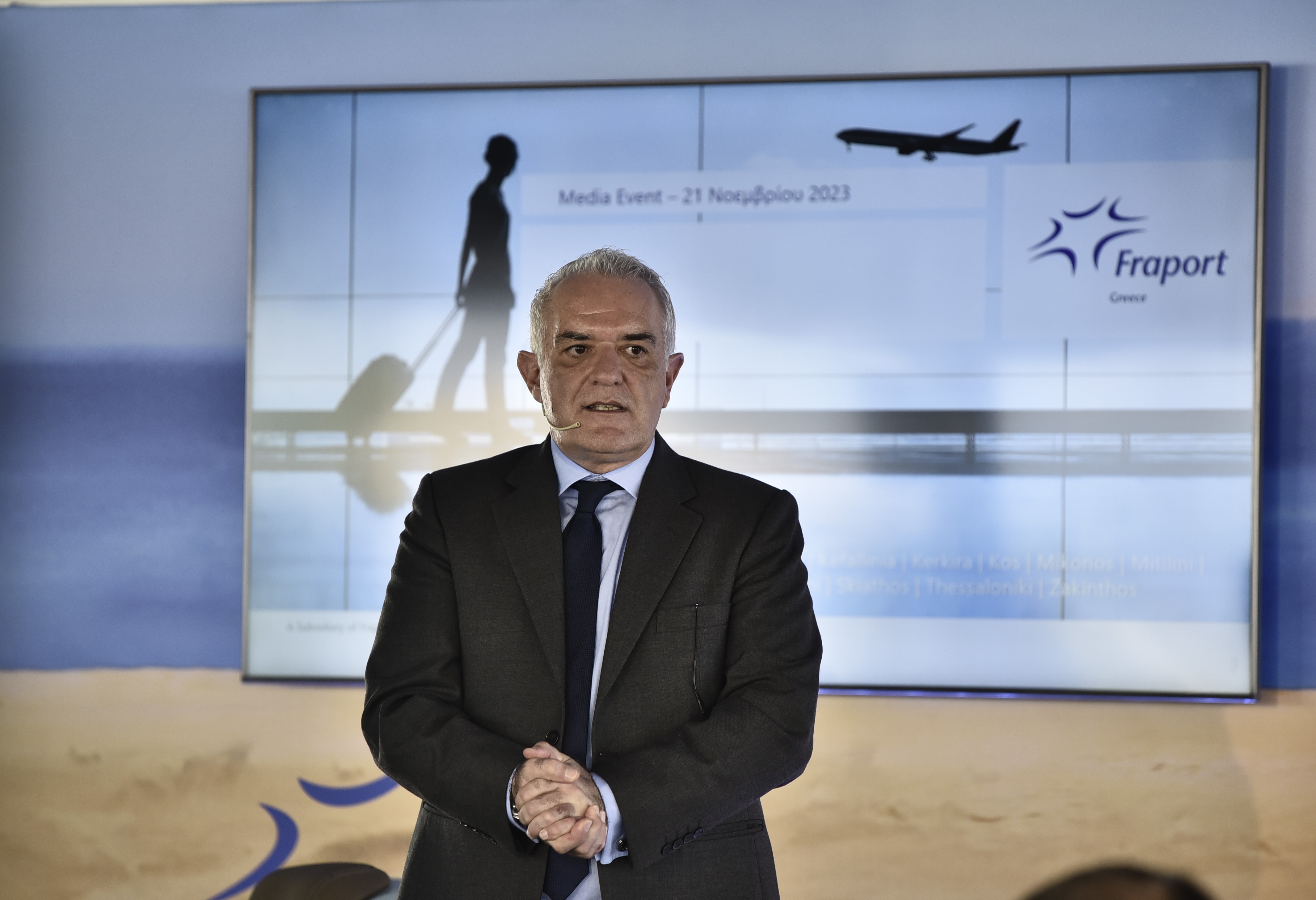 O κ. Σάββας Καραγιάννης, Επικεφαλής Εταιρικής Επικοινωνίας, Fraport Greece